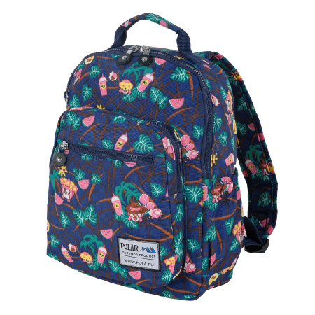 Рюкзак Polar 18263s голубой джунгли