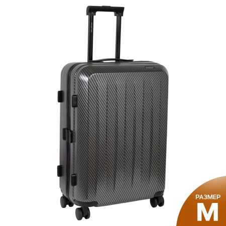 Чемодан PC средний Р1306 (24") (Черный)