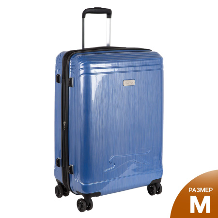 Чемодан средний Р1936(3-ой) 24" (Синий)