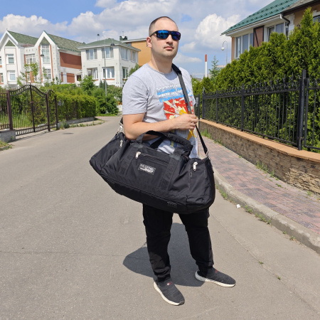 Спортивная сумка П808А (Черный)