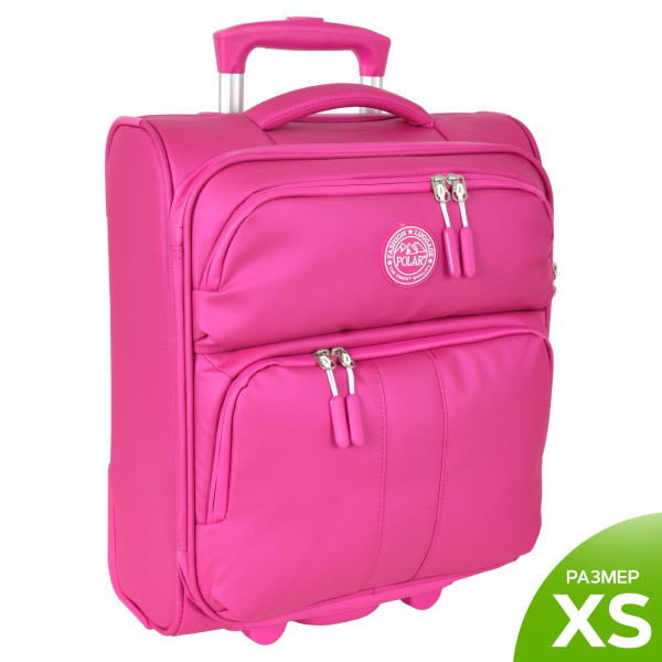 Чемодан малый Р2319 (16") (Темно-розовый)