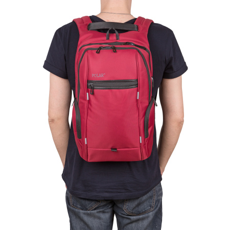 Рюкзак Polar с USB К3140 красный, фото 99