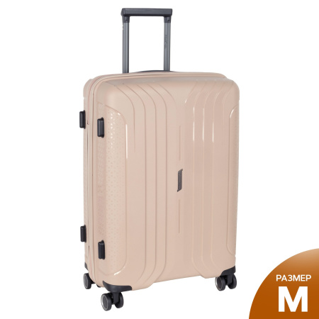 Чемодан PP средний РР811 (24") (Бежевый)